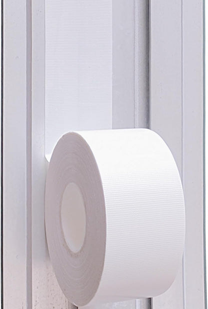 WENSSKKU White Window Weather Sealing Tape, Waterproof Window AC Air Conditioner Sealing Tape Can Keep Out Drafts Cold Air Rain Dust Smog(2IN X 99FT)