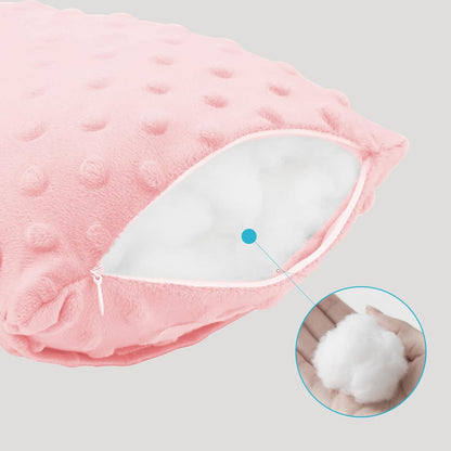 Small Soft Knee Pillow for Side Sleepers, 11" x 7.5" Hip Leg Support Pillows Joints Cushion Relief from Knees Sciatica Joints Back Pain After Surgery for Sleeping Gifts (Purple)