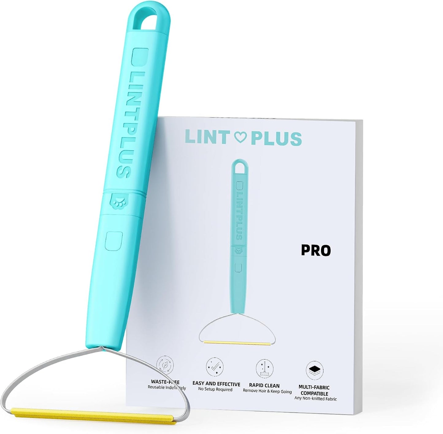 Deep Cleaner Pro Pet Hair Remover-Special Cat Hair Remover Multi Fabric Edge and Carpet Rake Scraper by LINTPLUS-Dog Hair Remover for Rugs,Couch & Pet Towers-Easy to Every Hair!