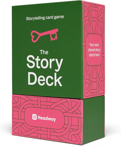 Headway Story Cards Game - Conversation Cards for Friends - Fun Games for Adults - Question Card Game for Storytelling and Deeper Conversation - Card Game for Game Night with Friends