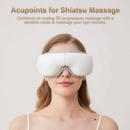 LAOBEN Eye Massager with Heat for Migraine Relief, Dry Eye and Better Sleep