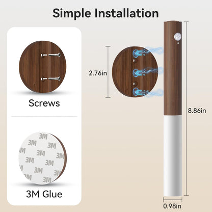 iThird Motion Sensor Light Indoor, 2200mAh Rechargeable Wall Sconce