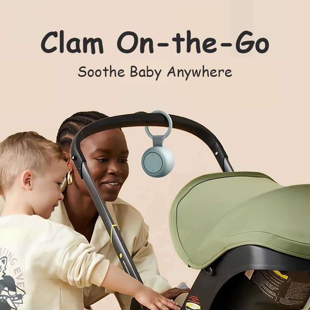 Portable Baby Sound Machine & Essentials for Babies & Kids - Mint