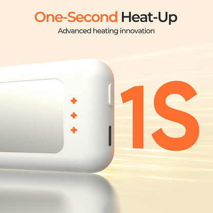AI Hand Warmers Rechargeable, Reusable Portable Electric Hand Warmer, Fast Intelligent Heating in 1 Second, Gifts for Christmas, Outdoor, Golf, Hunting, Camping Accessories White 2Pack