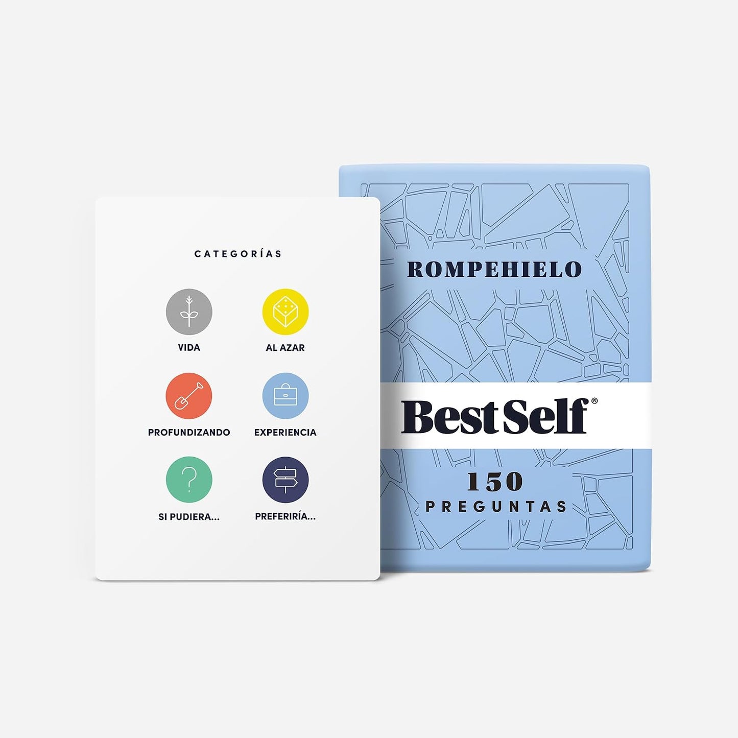 BestSelf Icebreaker Deck | Break barriers at parties, team building & social events — fun for friends, coworkers, dates & families.