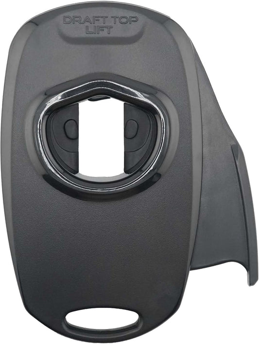 Draft Top Lift Universal Topless Can Opener - Smooth Edge Aluminum Can Lid Remover For Beer, Cocktails, & Soda - Ideal For Tailgating & Garnishes, As Seen On Shark Tank (Red, White, & Blue)