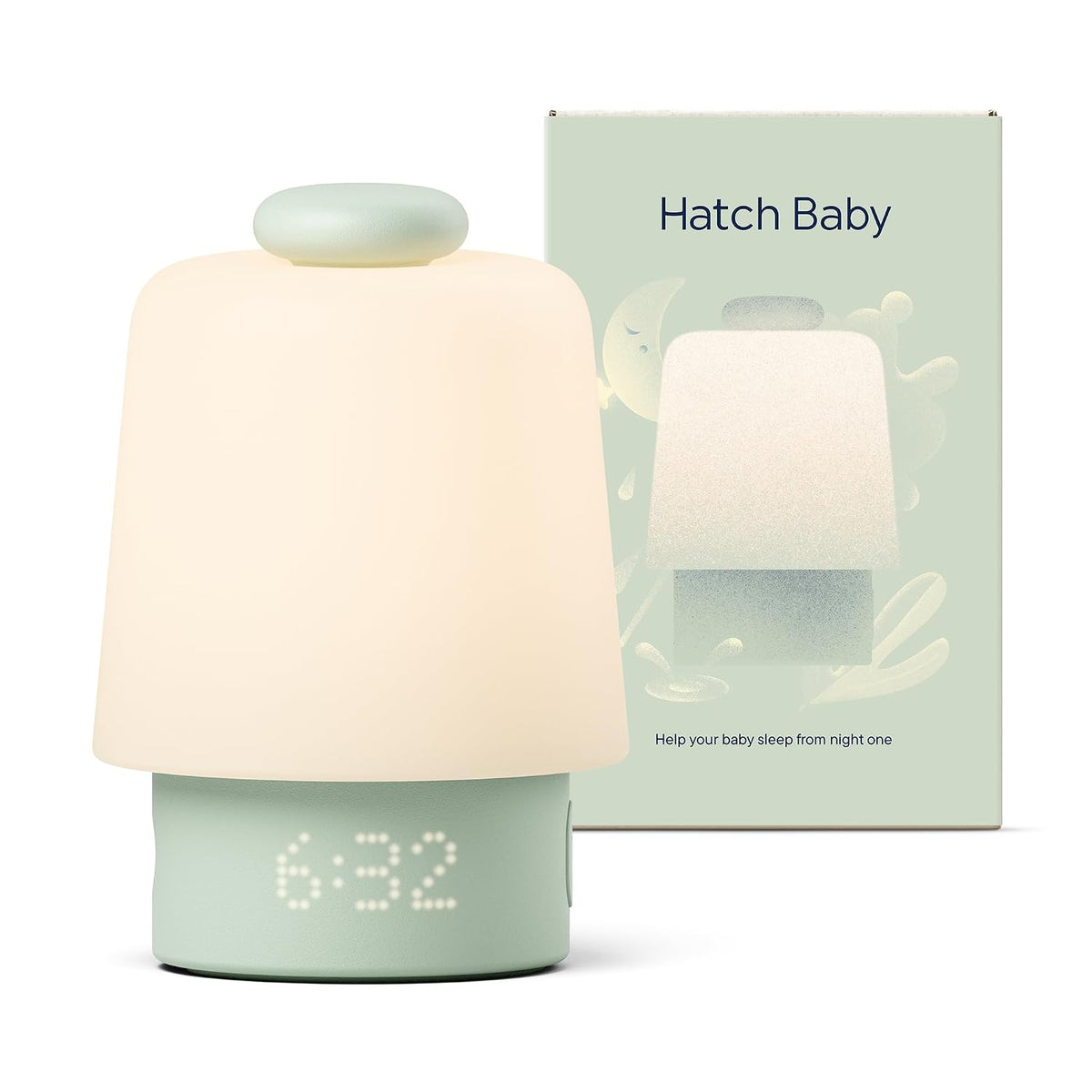 Hatch Baby Sound Machine & Night Light Routine Builder (Greige)