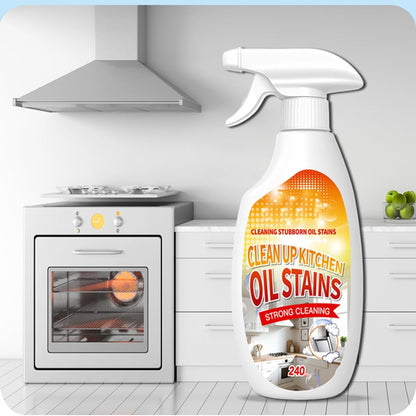 Clean Up Kitchen Oil Stains Spray, Kitchen Cleaner Spray, 8.45 oz | Heavy Oil Cleaner Stain, All-Purpose Cleaning Spray for Kitchens, Ovens & Countertops, Remover Stain