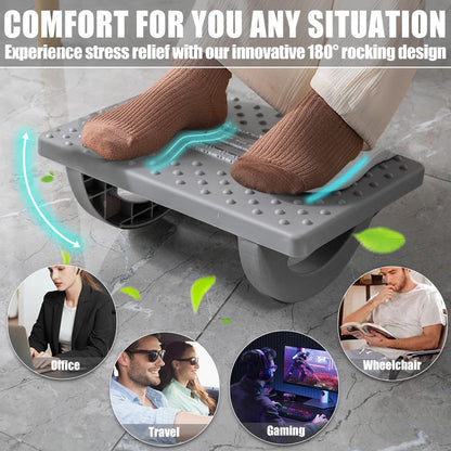 CasaZenith Foot Rest Under Desk at Work, Foot Stools for Under Office Desk