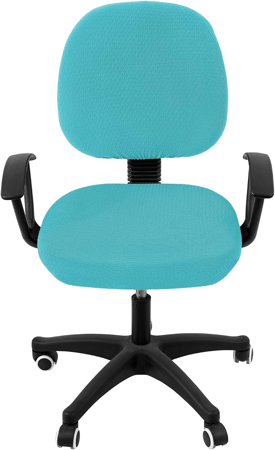 Smiry Office Computer Chair Armrest Covers, 2PCs Anti-dust Arm Rest Pad | Removable Washable Desk Chair Arm Pad Covers, Grey