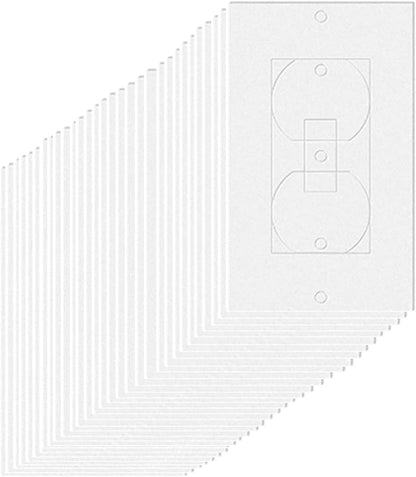 105Pcs Wall Plate Insulation Gasket Wall Gasket, Outlet Insulation Pads Foam Gasket Insert Light Switch Insulation Electrical Outlet Covers