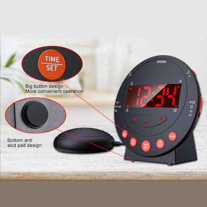 Yosoo Health Gear Extra Loud Alarm Clock, 115dB