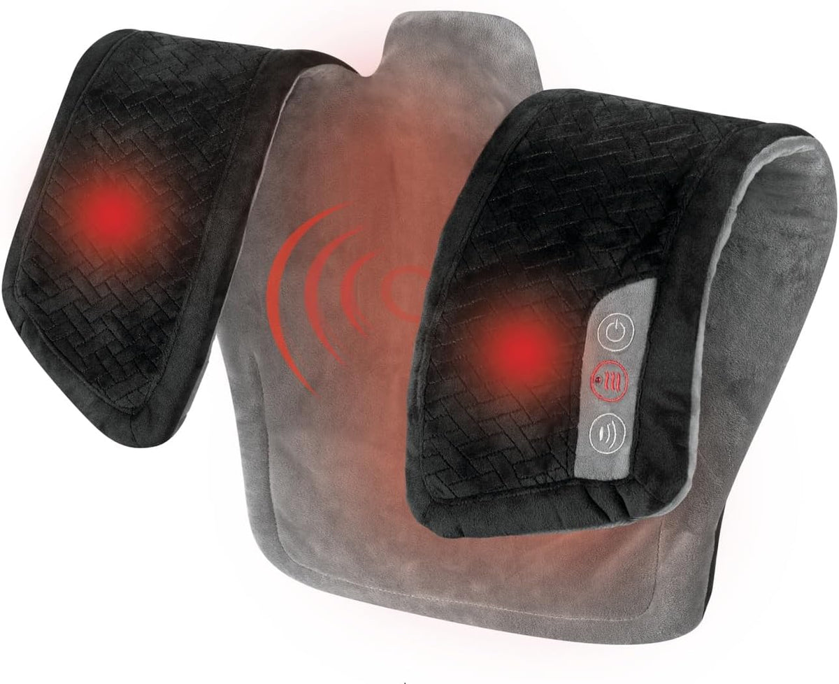 Homedics Heating Pad Vibrating Heated Neck & Shoulder Massage