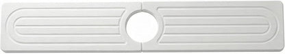Diatomite Faucet Mat for Kitchen Sink, Quick-Dry Stone-Like Sink Mat, Flat Lay Absorbent Countertop Drying Mat for Faucet Area, Hard Diatomite Mat, Gray, 23.6 x 4 in