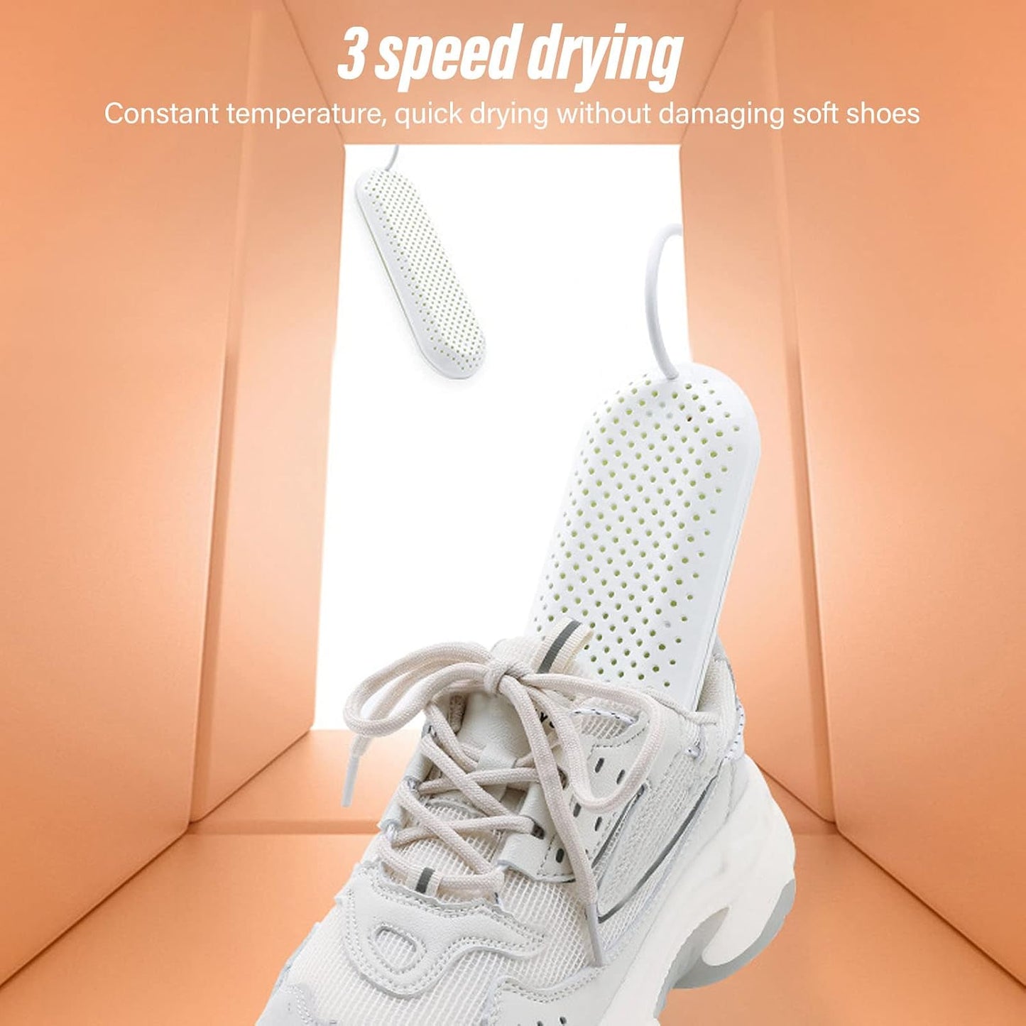 Household USB Shoe Dryer, Portable Boot Drying Student Dormitory Heater Adult Foot Deodorizing Boot Shoes Dryer with Timer for Travel Sneaker Socks Gloves Drying