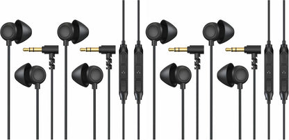 Hearprotek Sleep Earbuds, 2 Pairs Soft Comfortable in-Ear Earphones with Mic-Low Profile Noise Reduction Headphones for Sleeping on Side, Yoga, Travel