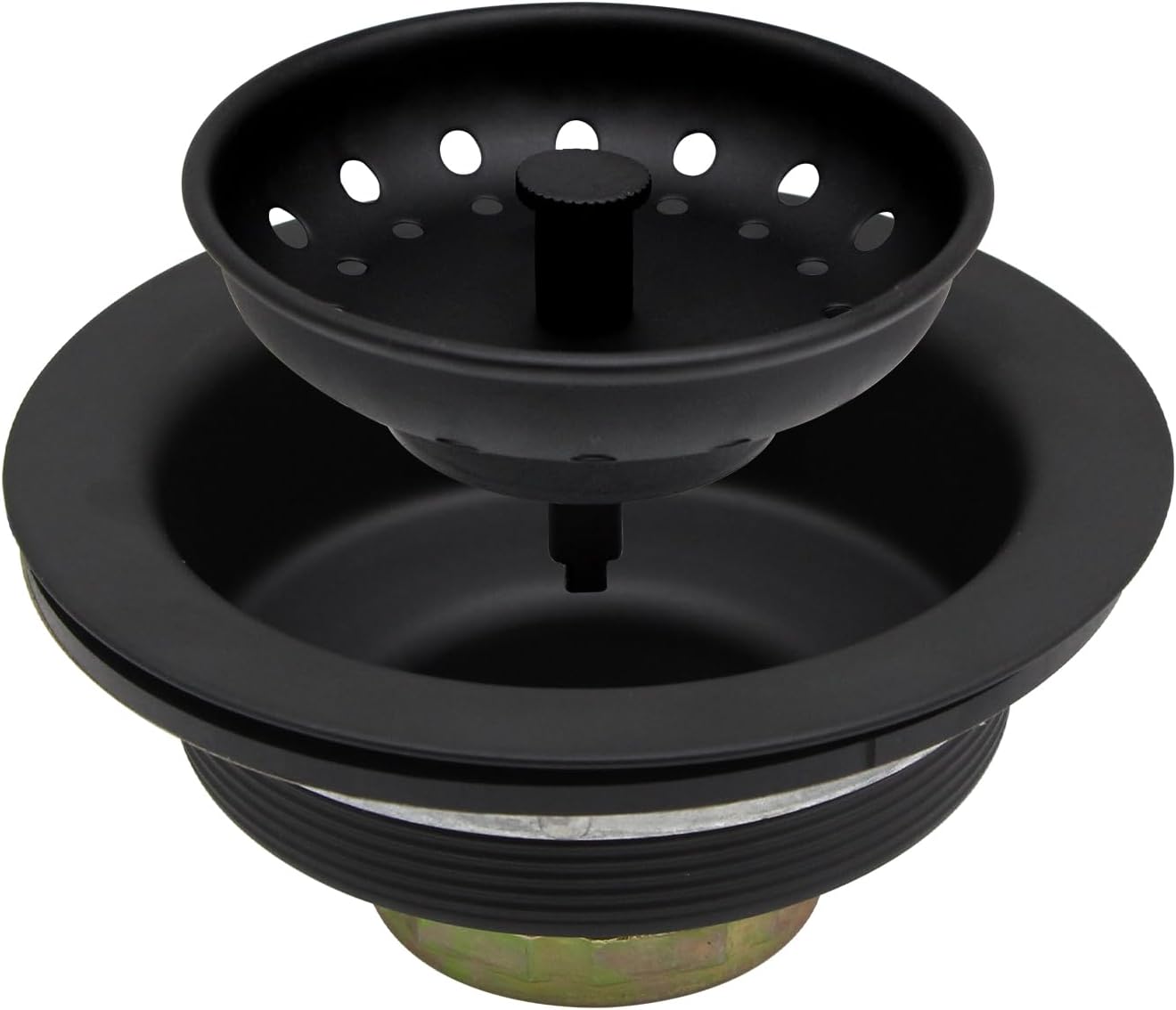 ZM Kitchen Sink Basket Strainer with Stopper, 3-1/2” Drain