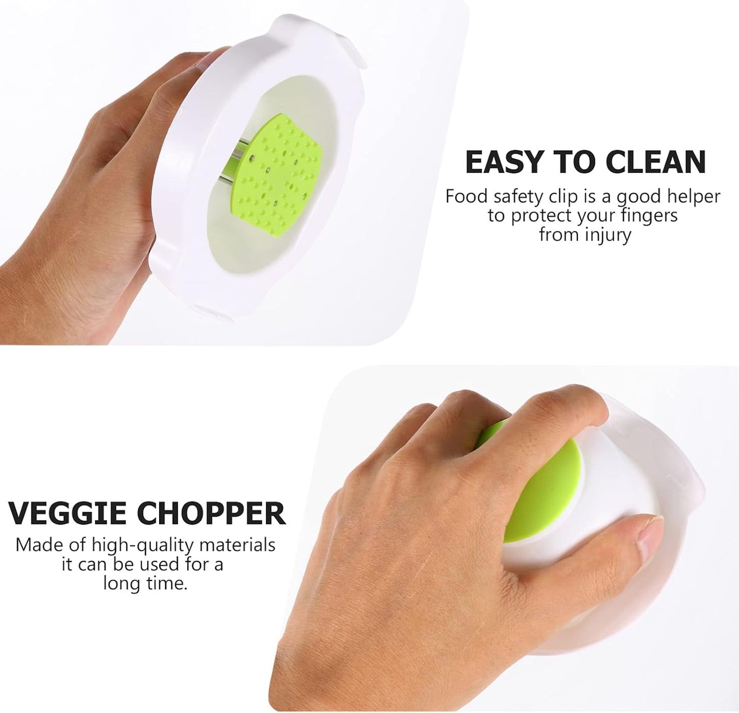 1pc Food Slicer Safety Holder Multi-function Finger Guard for Cutting of Vegetables Fruits Cheeses Meats Pink White Easy to Clean Kitchen Tool