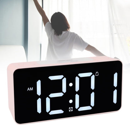 Dioche Loud Alarm Clock with Bed Shaker Digital Bed Shaker Alarm Clock LED Digital Shaking Vibrating for Heavy Sleepers Extra Loud