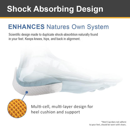 ProStretch Plus Calf Stretcher & Tuli's Classic Heel Cups Bundle - Plantar Fasciitis & Heel Pain Relief