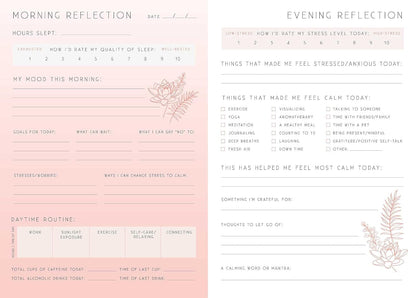 Calm: A Day and Night Reflection Journal (Inner World)