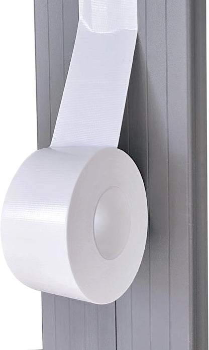 WENSSKKU White Window Weather Sealing Tape, Waterproof Window AC Air Conditioner Sealing Tape Can Keep Out Drafts Cold Air Rain Dust Smog(2IN X 99FT)