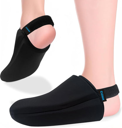 Foot Toes Ice Pack Wrap for Broken Toe & Bunion Pain,Reusable Forefoot Cold & Heat Pack for Surgery Recovery,Gout,Injuries,Swelling,Neuropathy Relief,Best Toe Gel Ice Socks Sleeve with Strap