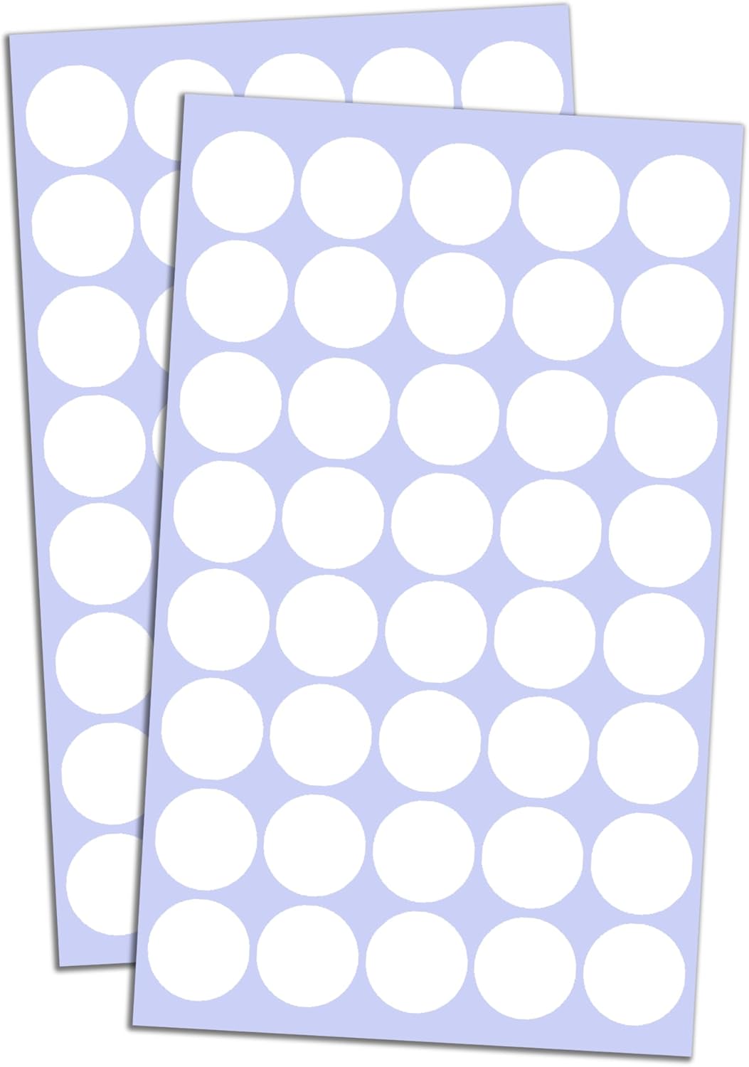 2000 Pack, 3/4" Round Colored Dot Stickers Labels - 10 Colors