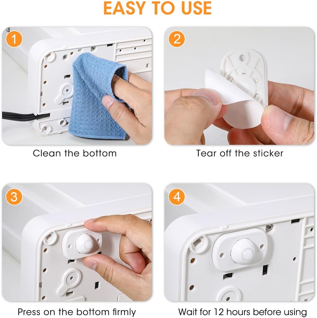 Aieve Appliance Rollers, 8 Pack Small Appliance Slider, Self Adhesive Caster Wheels, Mini Swivel Wheels for Kitchen Countertop Easy Moving