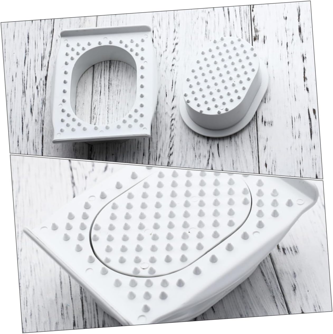 Cabilock 3Pcs Food Slicer Hand Guard Practical Finger Protectors for Vegetable and Fruit Cutting Food Safety Holder Fits Mandoline Graters and Kitchen Slicers Easy-clean Kitchen Utensil