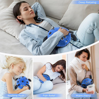 Microwave Heating Pad for Pain Relief, 8 x 18 Grey