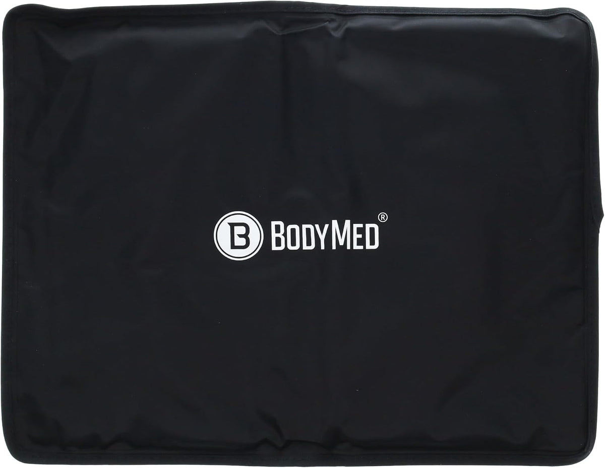 BodyMed Reusable Gel Ice Pack Cold Compress for Neck - Professional Grade Cold Therapy for Injuries, Aches, Swelling, Bruises, Sprains - 21 in. x 6 in. (Neck Contour)