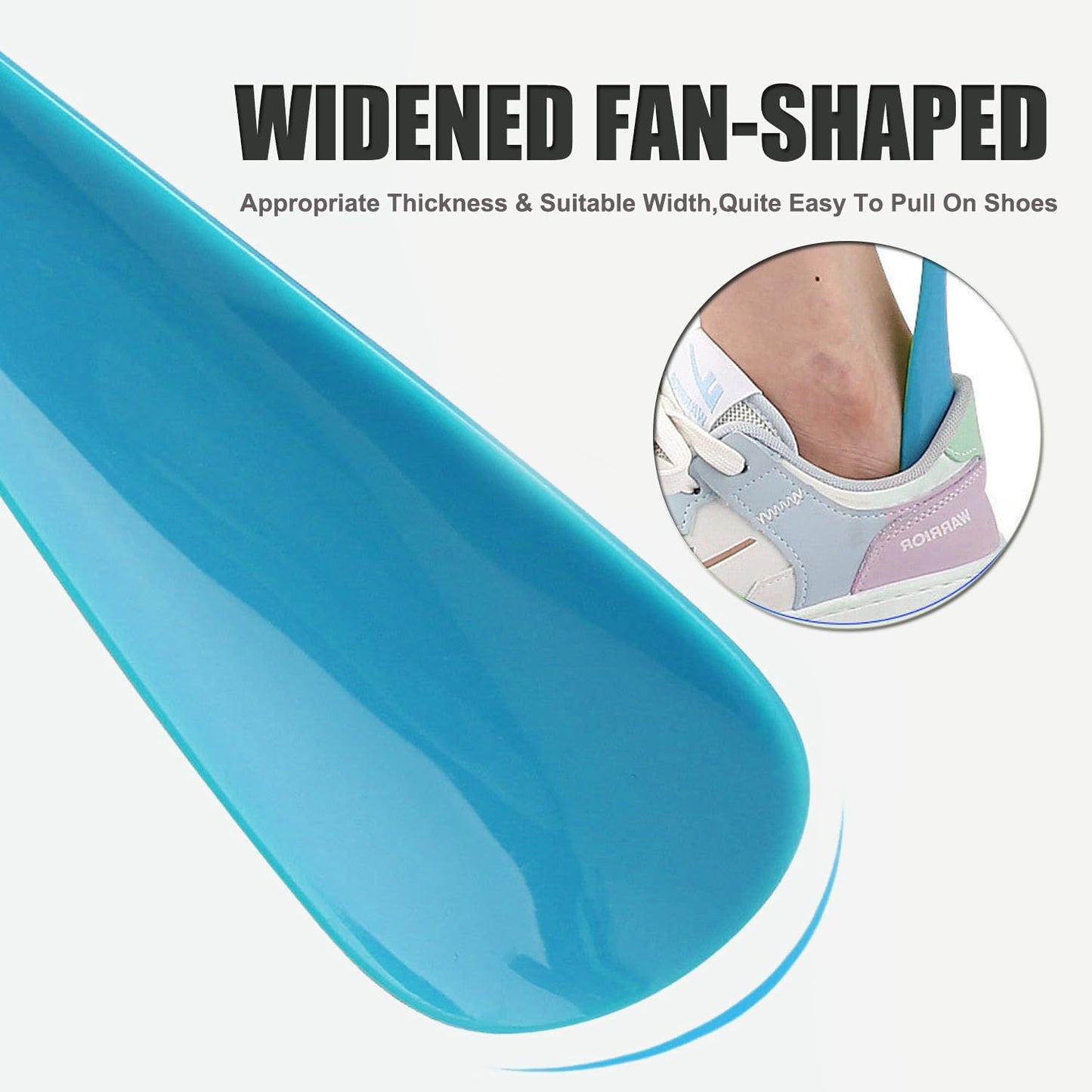 Shoe Horn Long Handle Retractable Shoehorn Telescopic Foldable Shoe Puller Adjustable Shoe Aids Easy Slip on