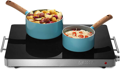 Magic Mill Warming Mat for Food - Premium XL Electric Warming Tray, 3 Temperature Levels, 10s Fast Heating Silicone Surface, Rollup Buffet Heat Pad, Non-Slip Feet, Ideal for Parties, Home, Travel