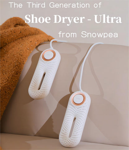 Electric Shoe Dryer, Ski Boots Dryer, Shoe & Boot Warmer for Sweaty Sneakers Trainer Shoes with 3/6/9 Hours Timer