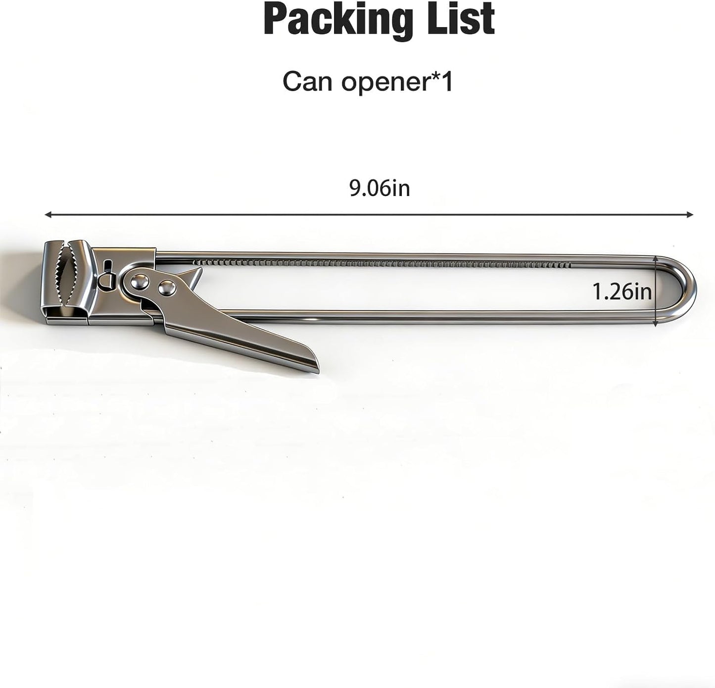 Extended Jar Openers for Weak Hands (1) | Adjustable Stainless Steel Bottle Opener, Can Opener for Seniors with Arthritis, Large and Small Lids Gripper, Household Tool