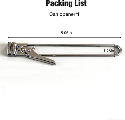 Extended Jar Openers for Weak Hands (1) | Adjustable Stainless Steel Bottle Opener, Can Opener for Seniors with Arthritis, Large and Small Lids Gripper, Household Tool