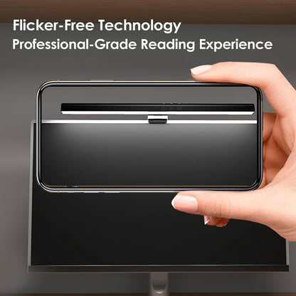 BY-J [2025 Upgraded Version Eye Protection Study Desk Lamp Student Desk Bedside Dressing Table Magnetic Wall-Mounted 42cm Long Cool Light Rechargeable Student Dormitory Children's Reading Light