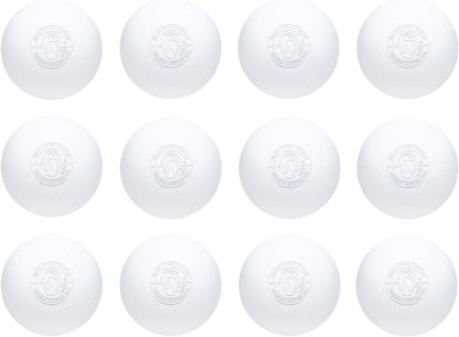 Signature Lacrosse Ball Set - Packs of 2, 4, 8, 12, and 100 - No Chemical Smell Massage Balls, Myofascial Release Tools, Back Roller, Muscle Knot Remover