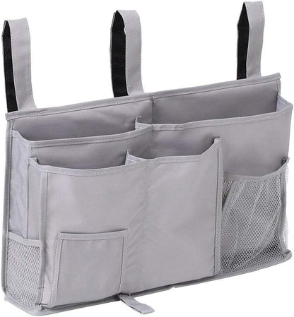 Sugaroom Bedside Storage Caddy, Bunk Bed Organizer Bed Storage Pocket Bedside Organizer Hanging Bed Storage Caddy for College Dorm Room, Hospital Bed Rails, Baby Bed, Camp