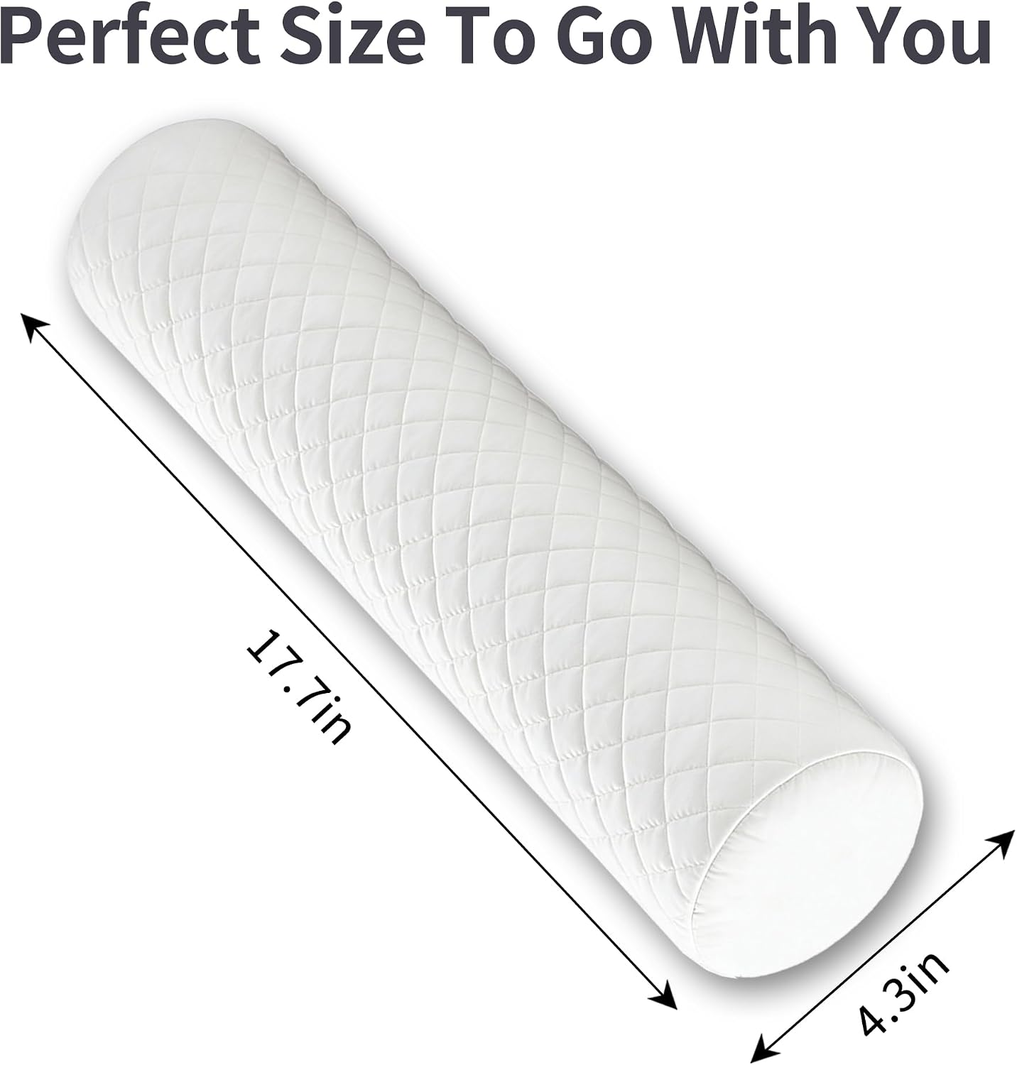 HJAHHSM Neck Roll Pillow | Memory Foam, Neck Support