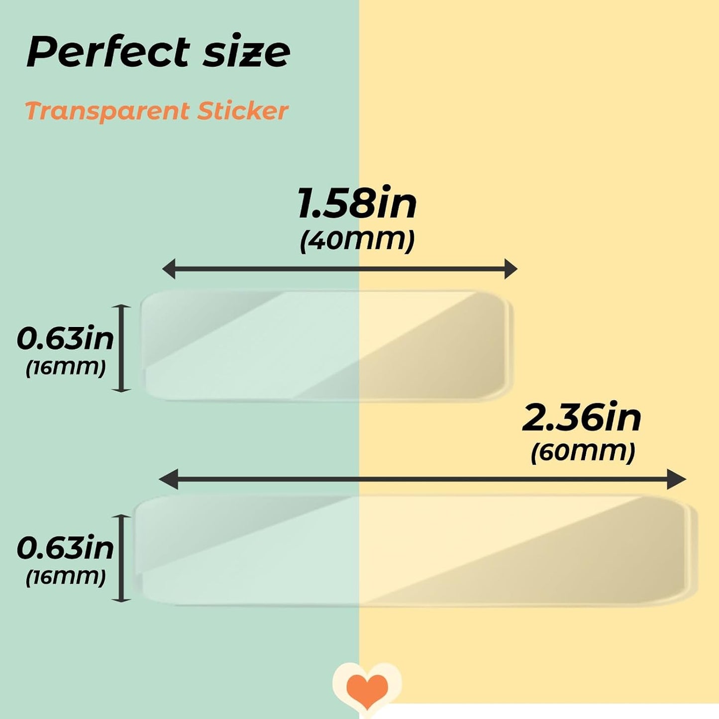 Clear Waterproof Removable Label Stickers 4"x2" 120pcs Vinyl for Kitchen Food Storage Jars Freezer Bottles, Write-On, Oil Resistant, Peel and Stick, w/Marker Pen