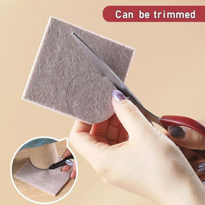 Furniture Sliders for Carpet and Hardwood Floors Adhesive Furniture Glides Self-Stick Furniture Sliders Pads (rectangular25*100mm,8)