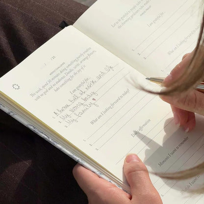 Intelligent Change The Five Minute Journal - Original Daily Gratitude Journal for Women & Men - Mindfulness, Happiness & Daily Reflection - Undated Planner - Affirmation Journal - Gifts for Women