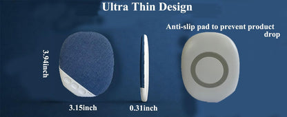 Pillow Speaker for Sleeping, Bluetooth Sleep Speaker with Directional Sound, Lightweight Portable Under Pillow Speaker for Bed, Comfortable Sleep Aid Audio Device, Blue