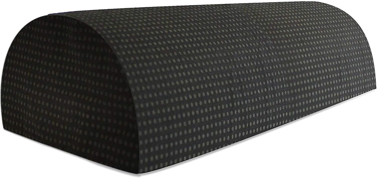 Half Moon Pillow for Leg Elevation | Ankle Knee Neck and Lumbar Support Bolster | Non-slip Removable Washable Cover by Comfort Home