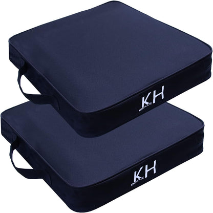 Indoor&Outdoor Chair Cushions, Stadium Seat Cushions for Bleachers, Boat Canoe Kayak Seat, Best for Camping, Bleachers, Sports Events