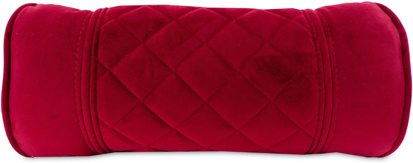 Octane Seating Pillow for Recliner Chairs | Diamond Stitching | Brown Italian Leather