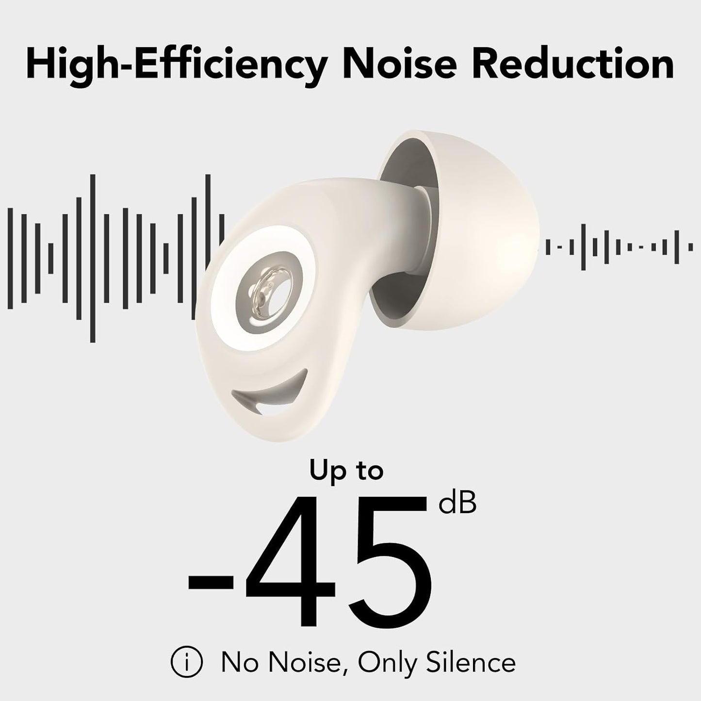 Ear Plugs for Concert,Noise Cancelling Silicone Earplugs for Noise Reduction & Snoring, Concerts,45 dB,Ear Plugs for Sleep, Soft Earplugs Reusable Concert Ear Plug,Hearing Protection with 8 Earpieces