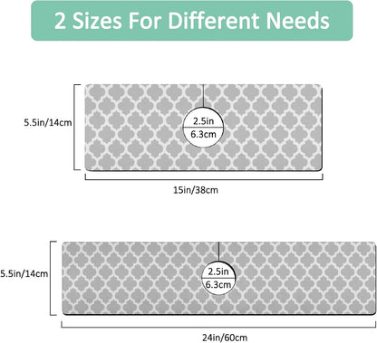Kitchen Sink Splash Guard Faucet Mat 24" X 5.5" Tropical Leavesl Absorbent Fast Drying Mat Faucet Draining Mat Sink Splash Guard Behind Faucet Drip Catcher for Kitchen Bathroom